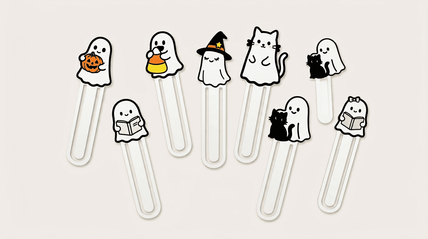 Spooky Bookmarks Pack